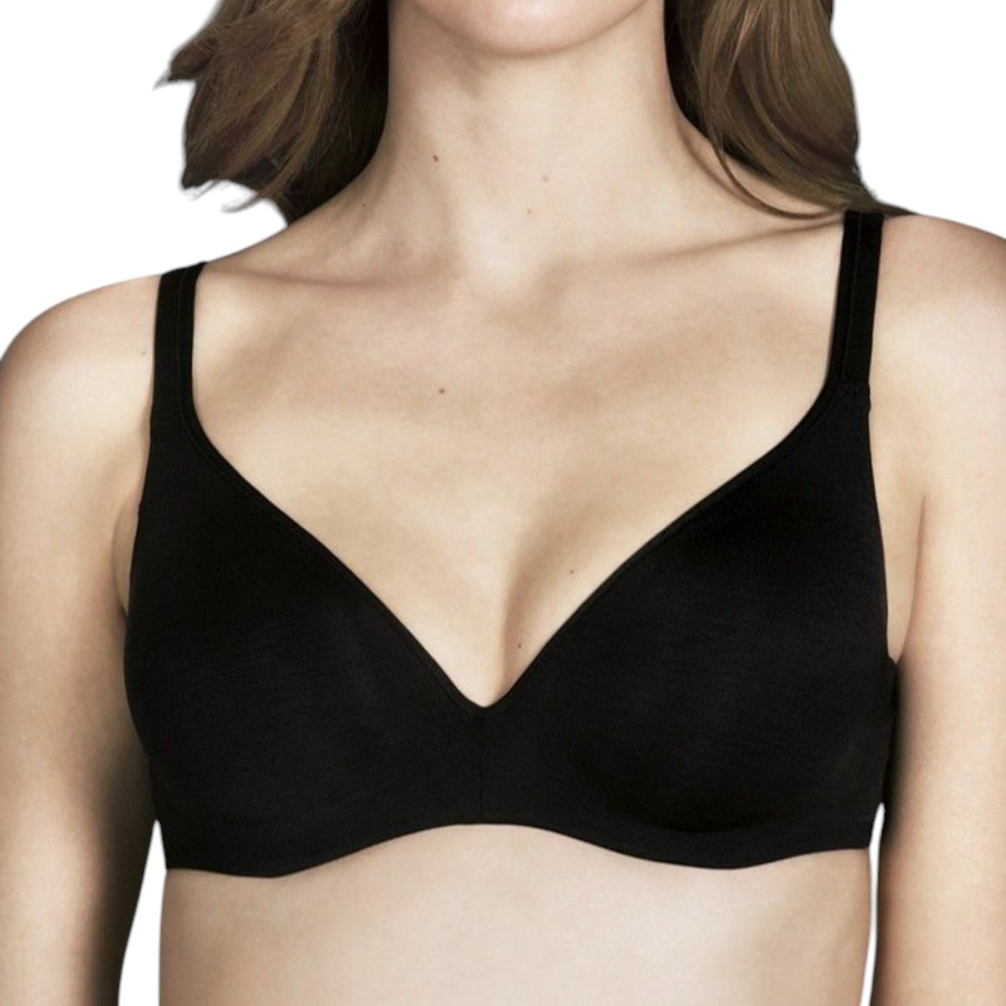 Womens Berlei Barely There T-Shirt Contour Underwire Bra Black