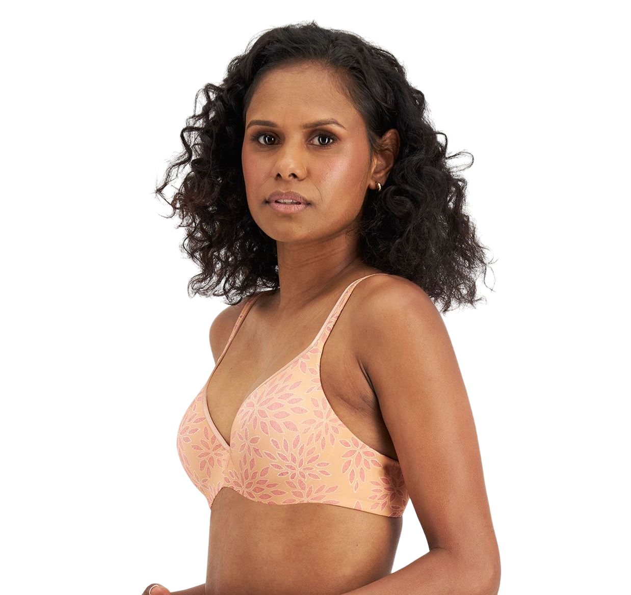 Womens Berlei Barely There Print Bra Orange