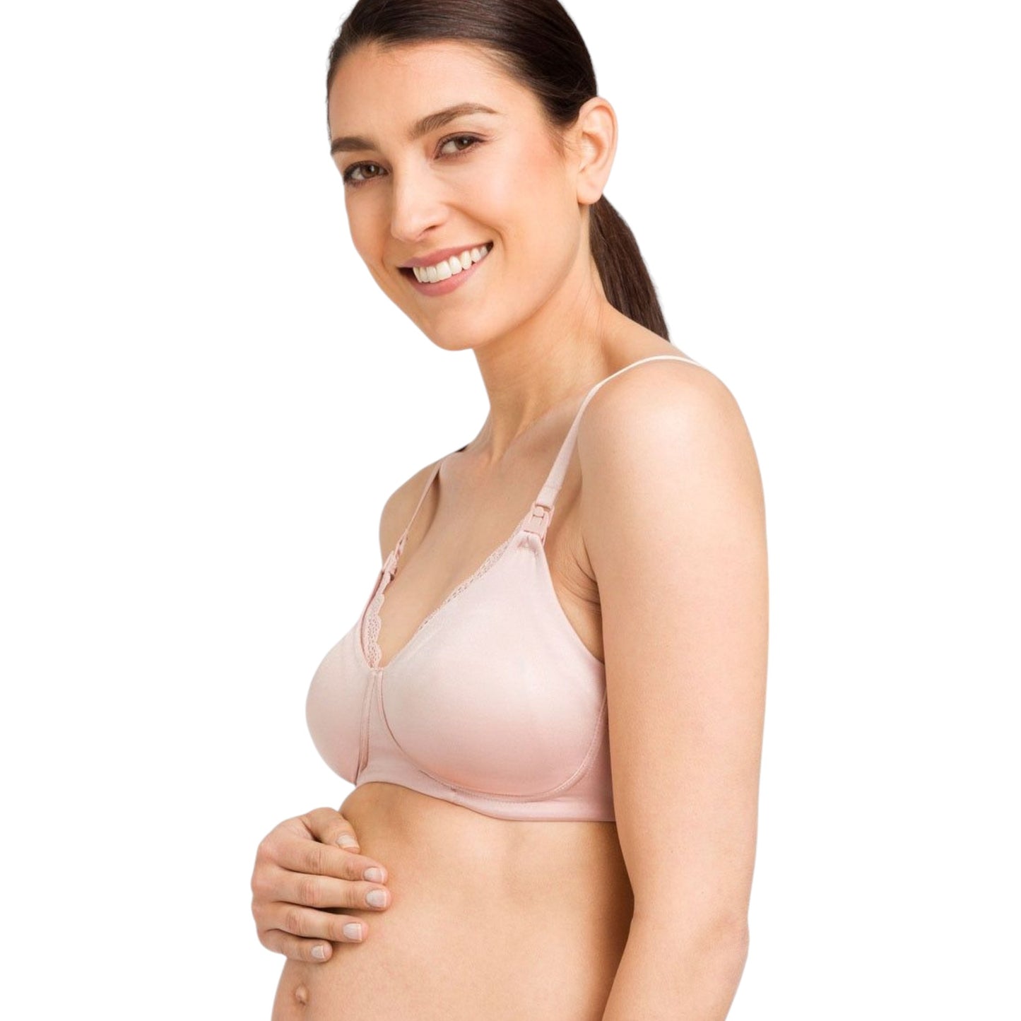 Womens Berlei Comfort Lace Maternity Bra Nude
