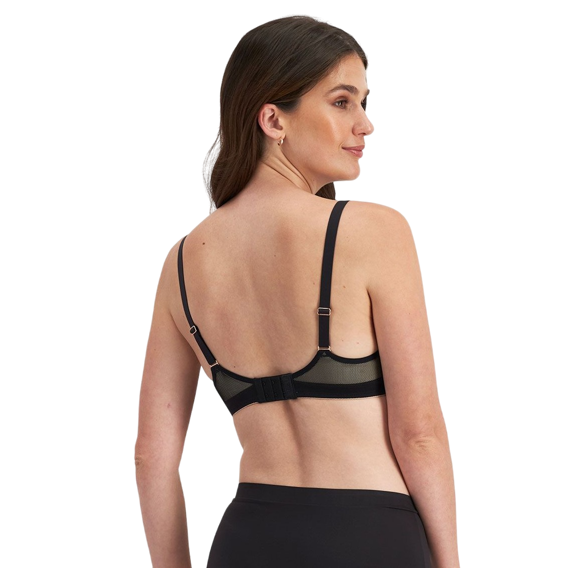Womens Berlei Post Surgery Mesh Bra Black