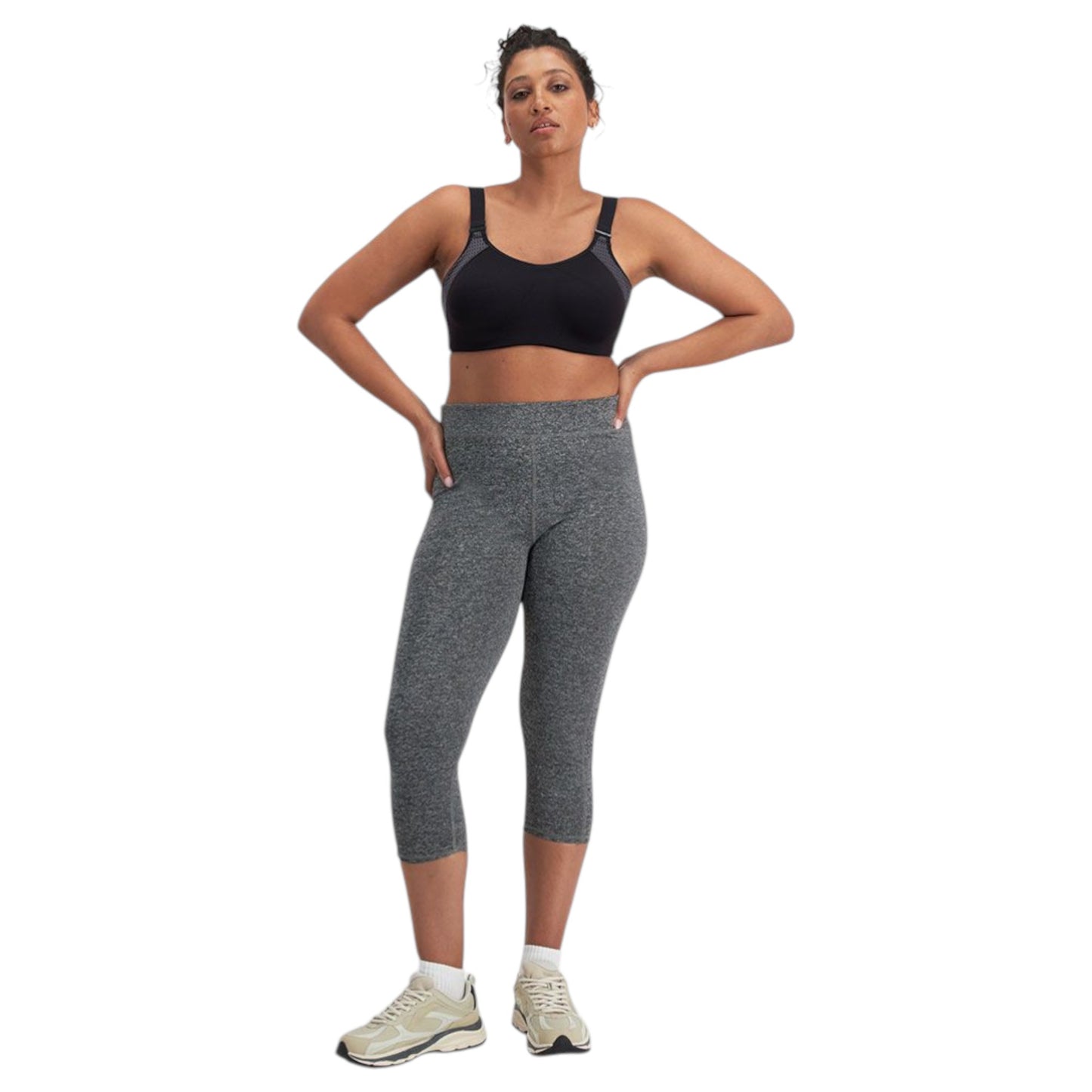 Womens Berlei ProElite Non-Contour Crop Bra Black