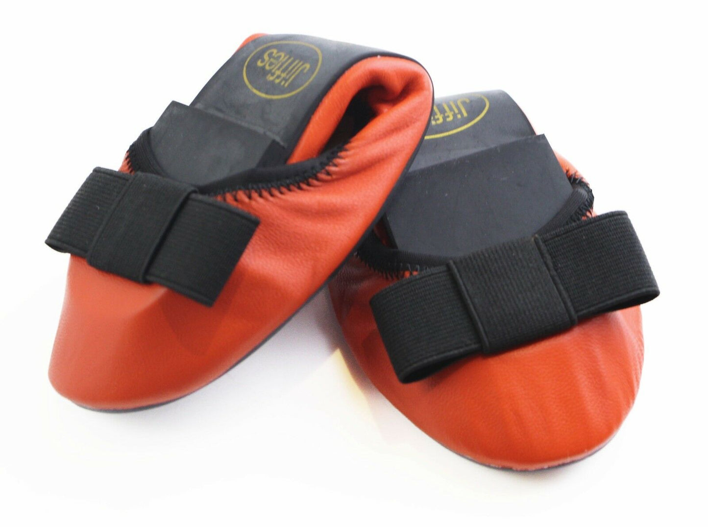 Womens Jiffies Louise Flats Orange
