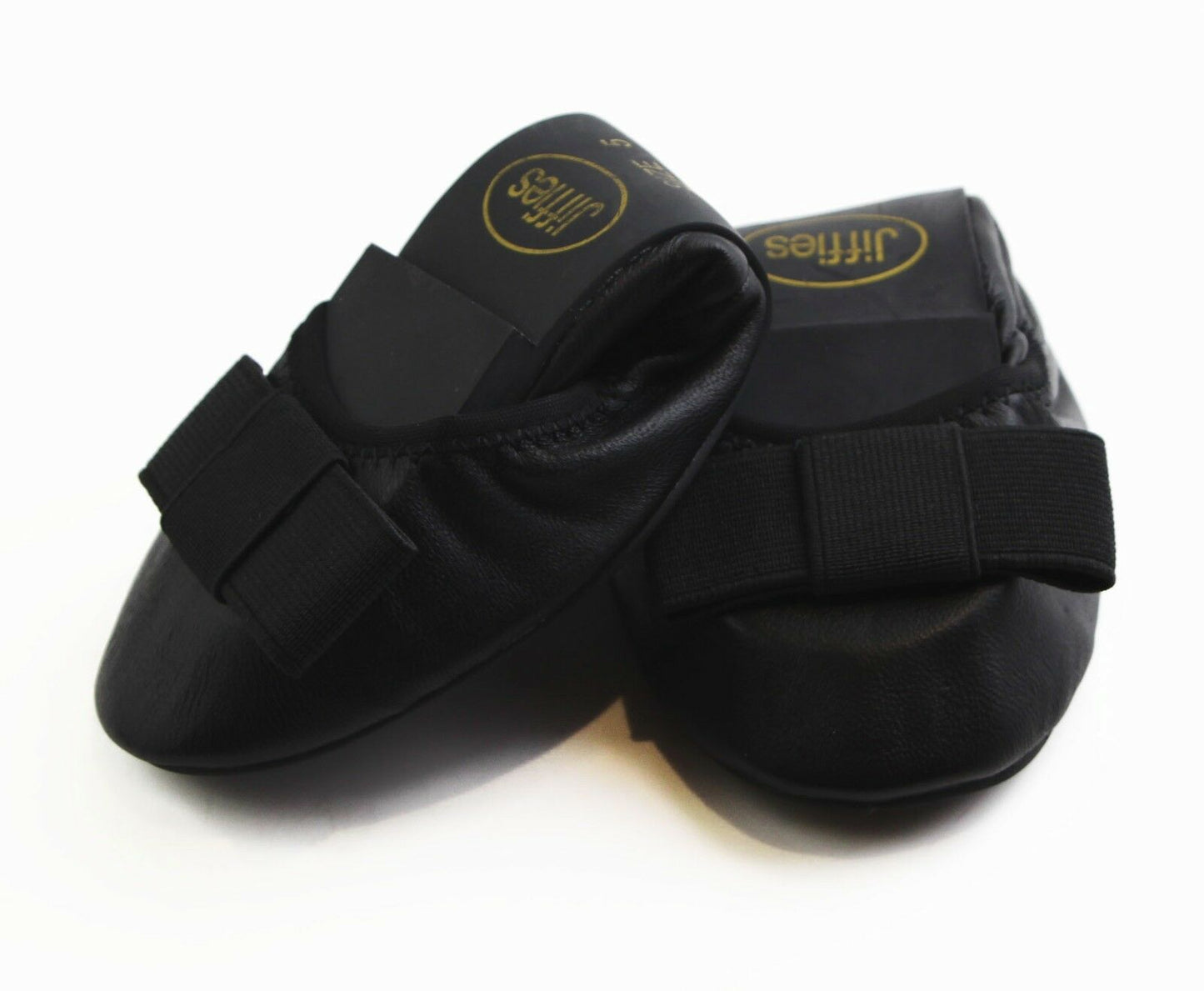 Womens Jiffies Louise Flats Black