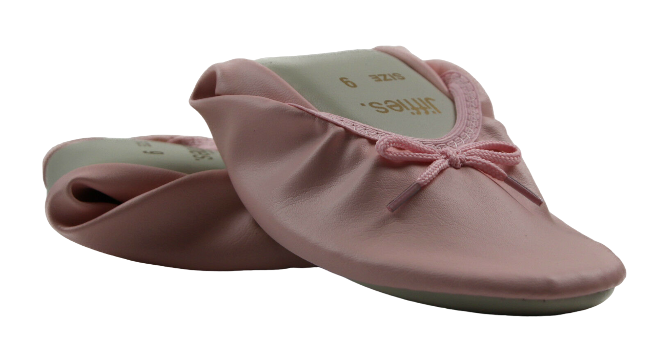 Womens Jiffies Jiffies Womens Flats Pink