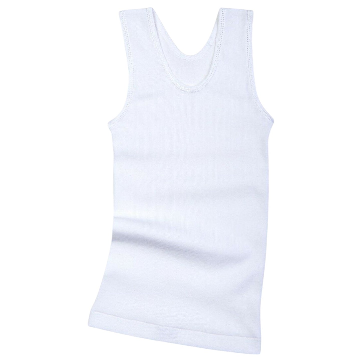 Kids Boys Bonds Chesty Singlet White