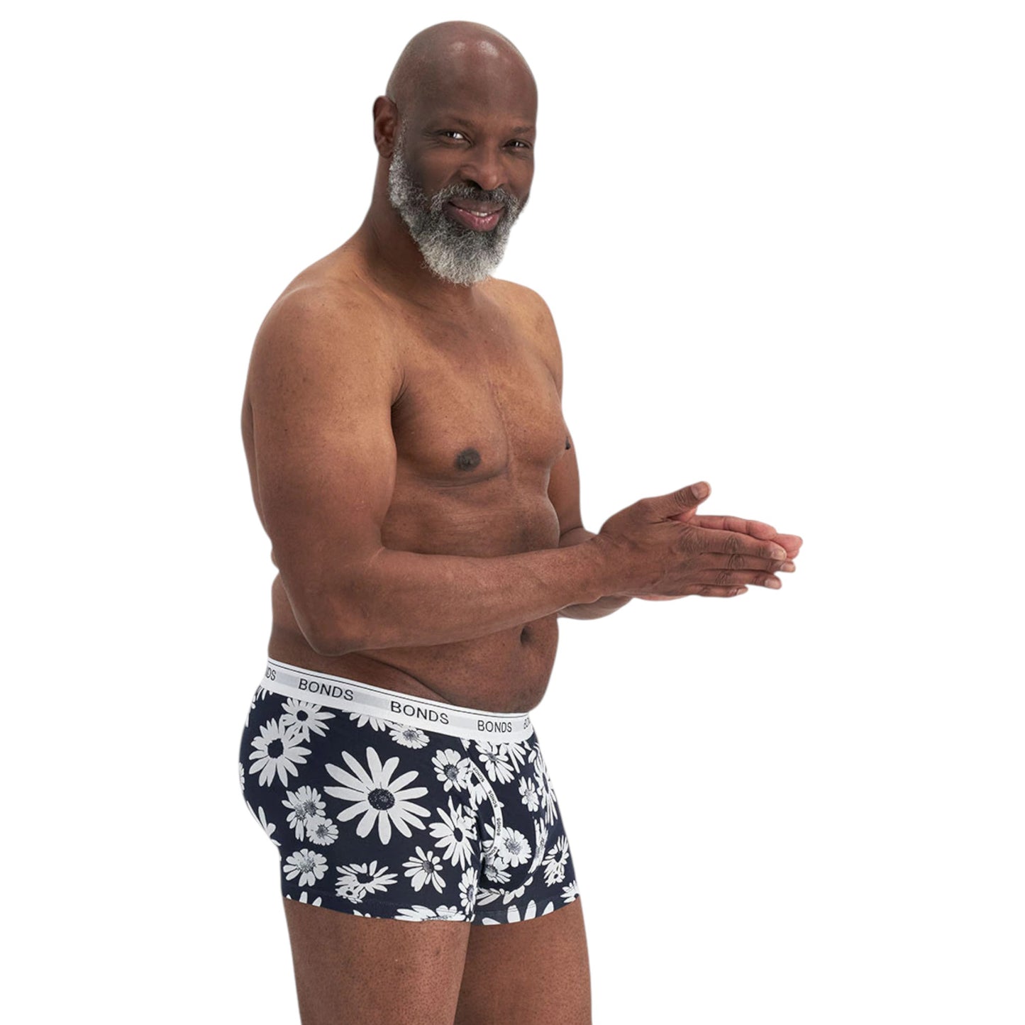 Mens Bonds Guyfront Trunk Trunks Underwear Daisy Daze
