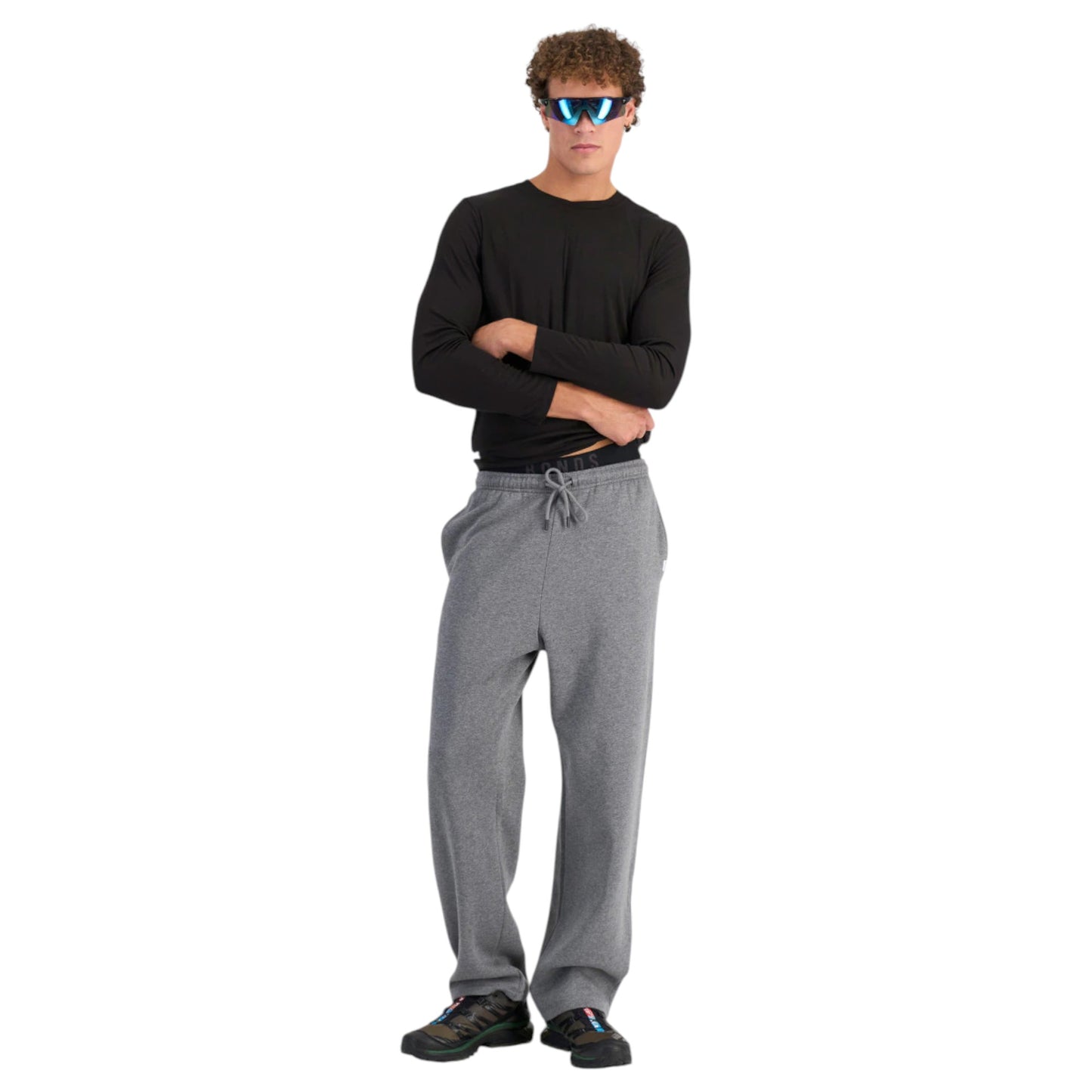Bonds Mens Thermal Chafe Off Pant Black