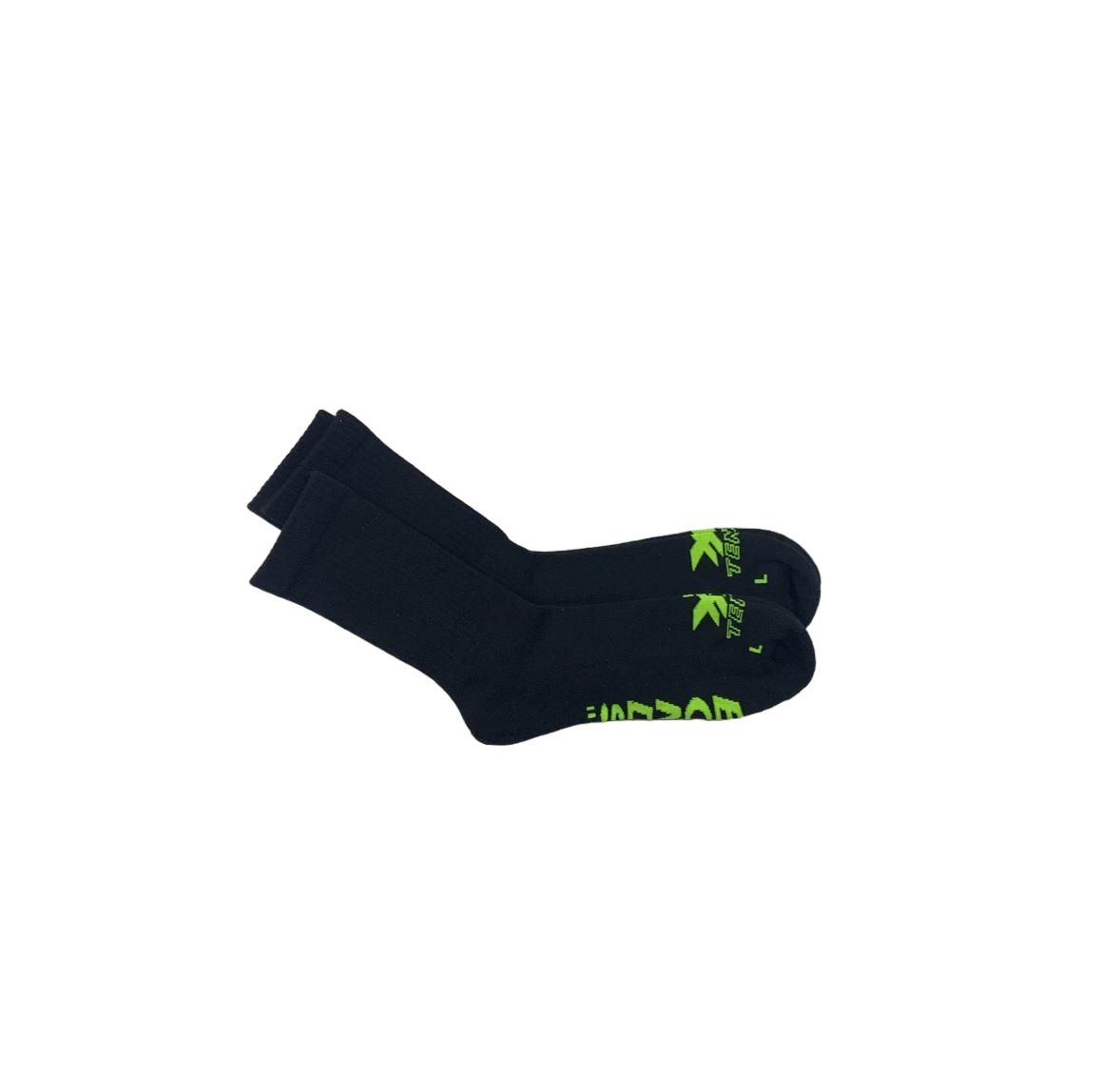 2 Pack Mens Bonds X-Temp Crew Socks Black