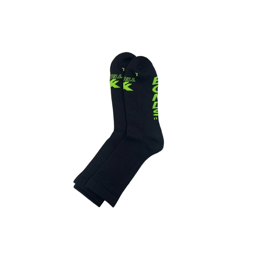 2 Pack Mens Bonds X-Temp Crew Socks Black