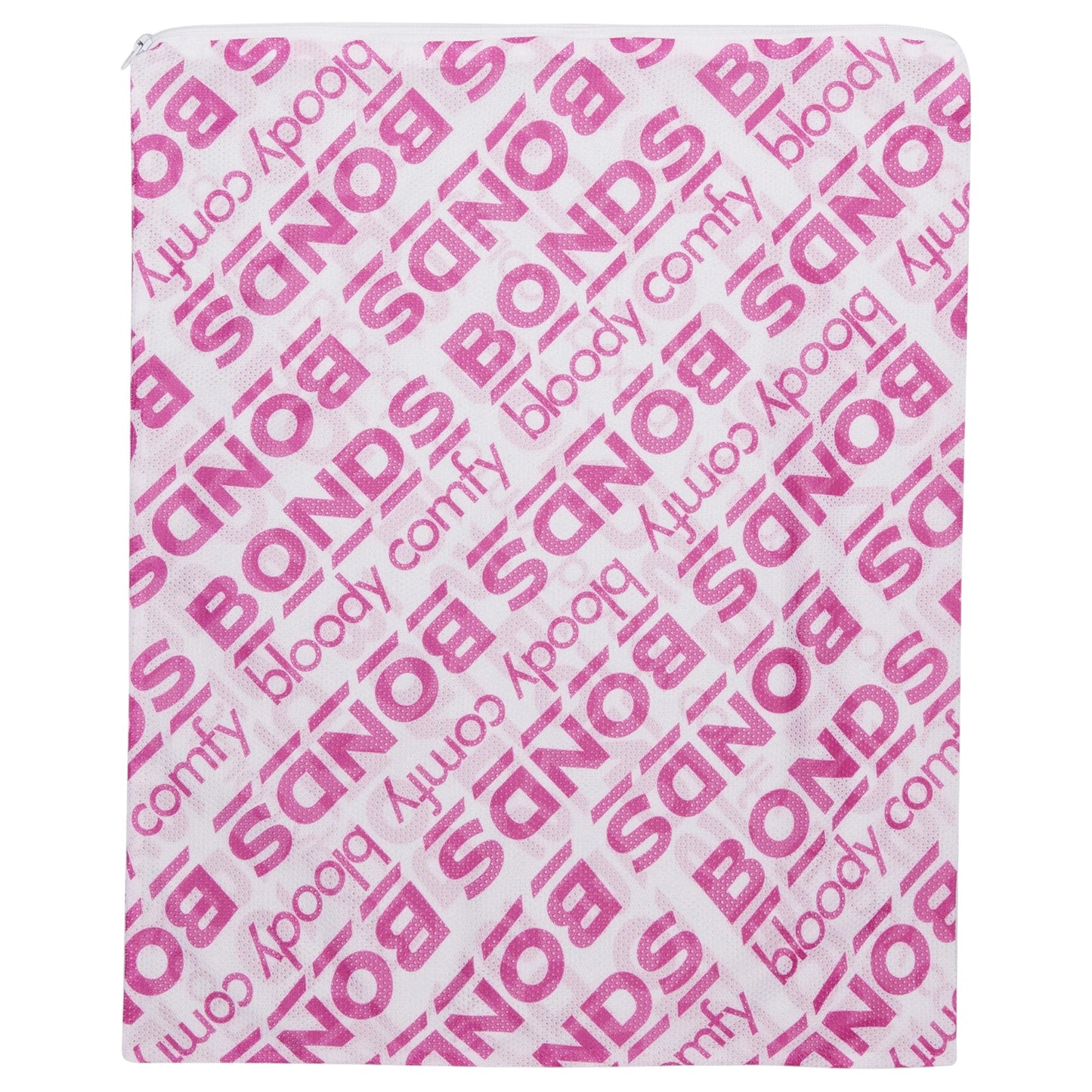 10 Pack Unisex Adults Bonds Wash Bag Lace White