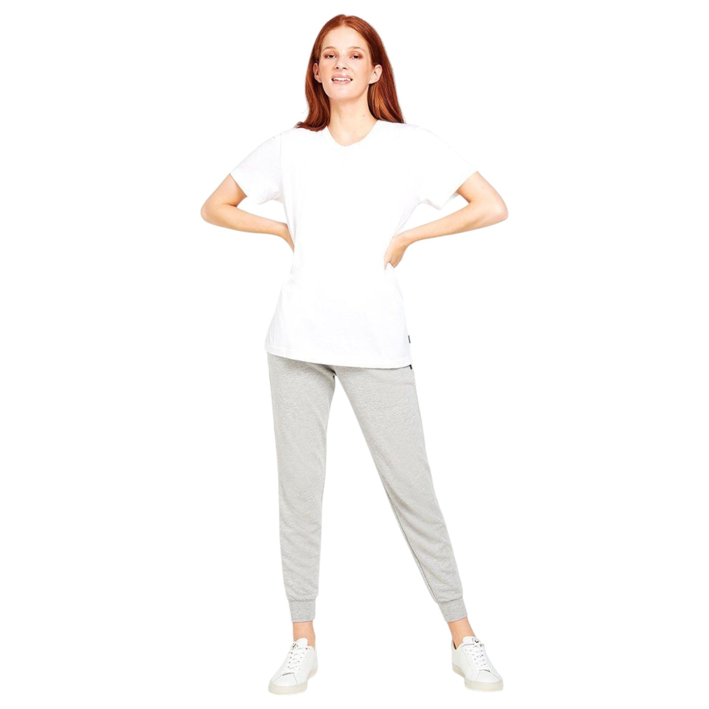 Womens Bonds Core Crew T-Shirt White