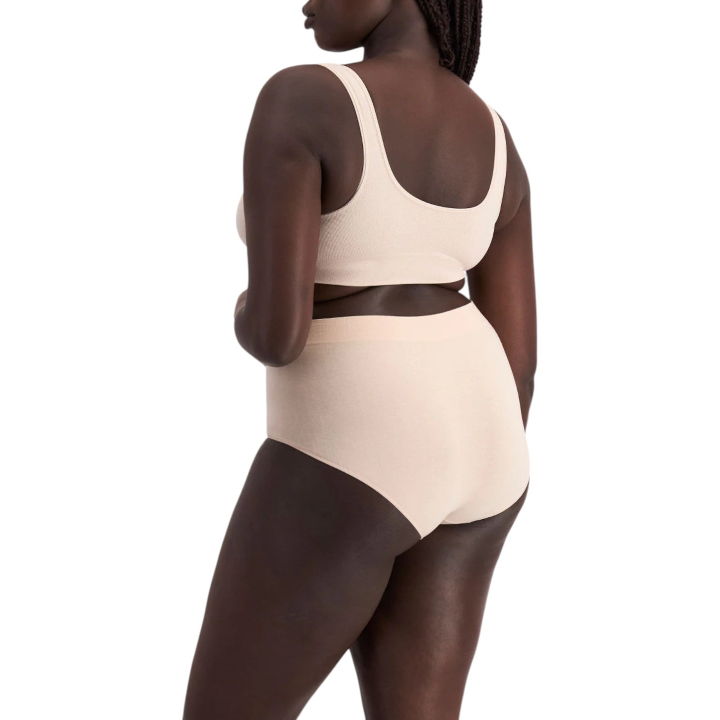 6 Pack Womens Bonds Seamless Full Briefs Underwear Nude
