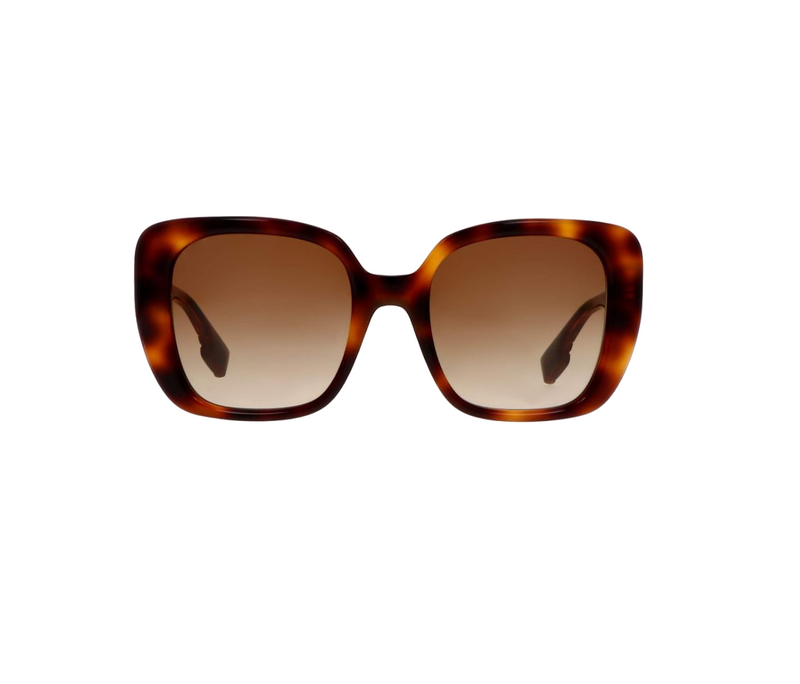 Womens Burberry Sunglasses Be4371 Helena Light Havana Brown Sunnies