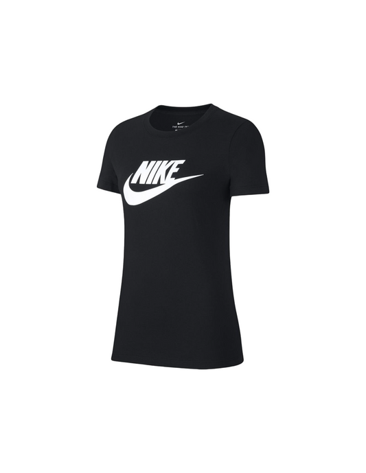 Womens Nike Essential Sportswear T-Shirt Black/ White