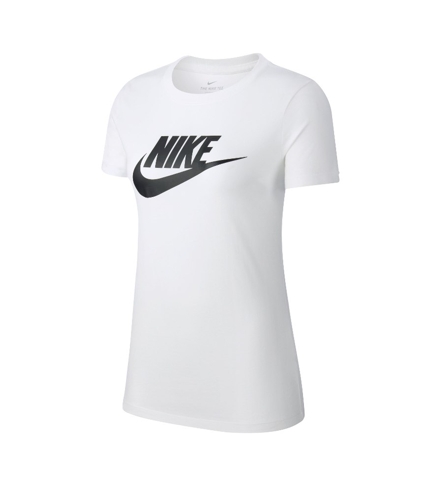 Womens Nike Essential Sportswear T-Shirt White/Black