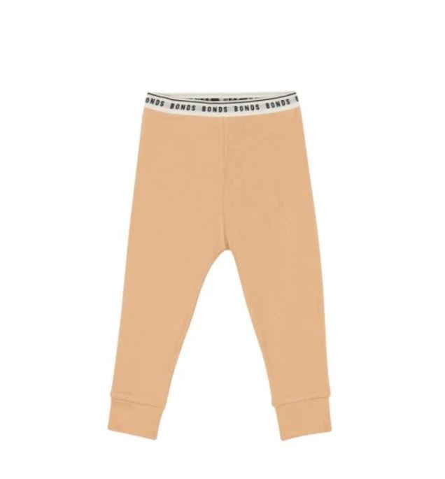 Baby Unisex Bonds Baby Organics Leggings Orange
