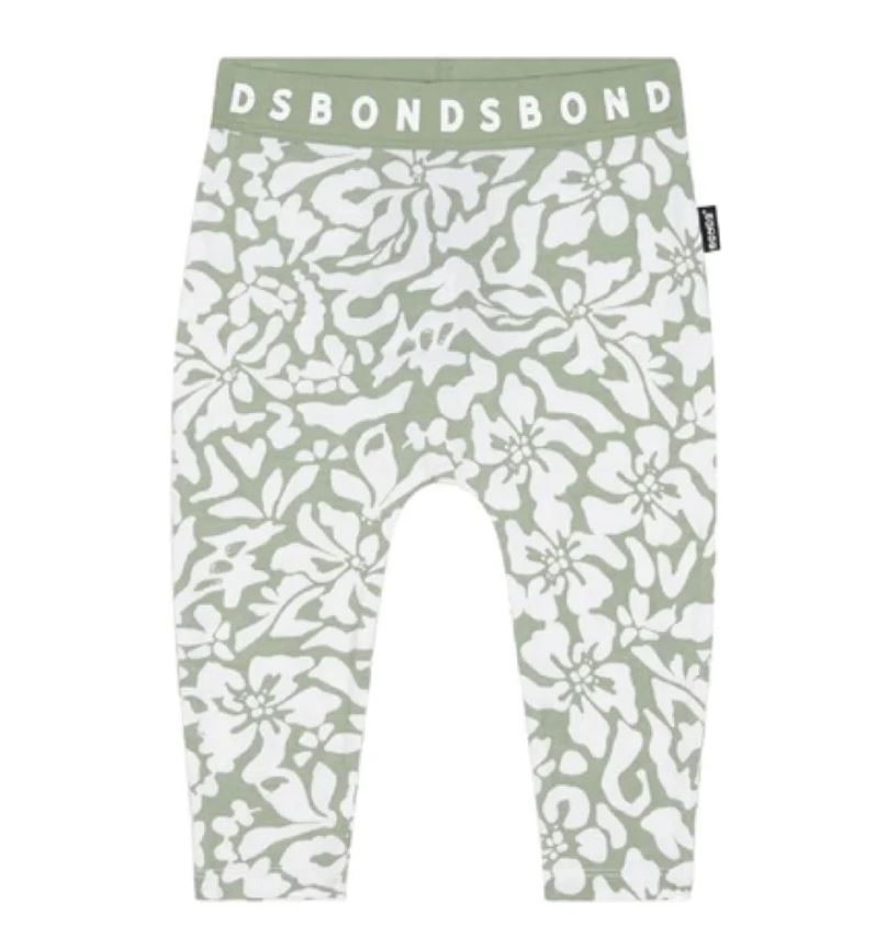 Baby Unisex Bonds Baby Stretchies Leggings Green