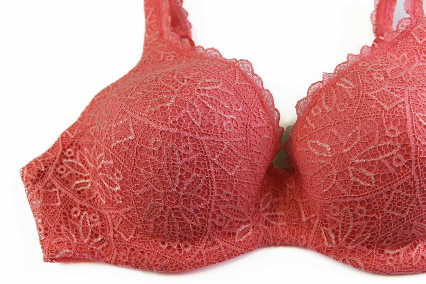 Womens Berlei Barely There Lace Bra Peach