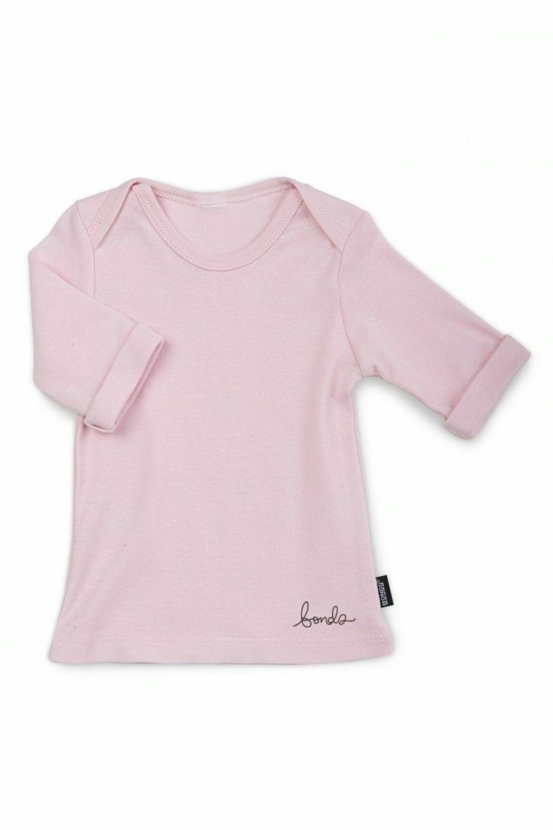 Infant Girls Bonds Cotton Blend T-Shirt Pink