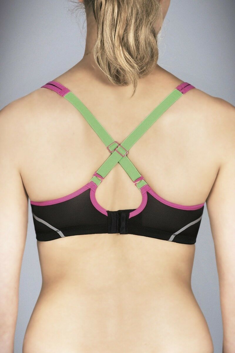 Womens Berlei Electrify Wireless Sports Bra Black