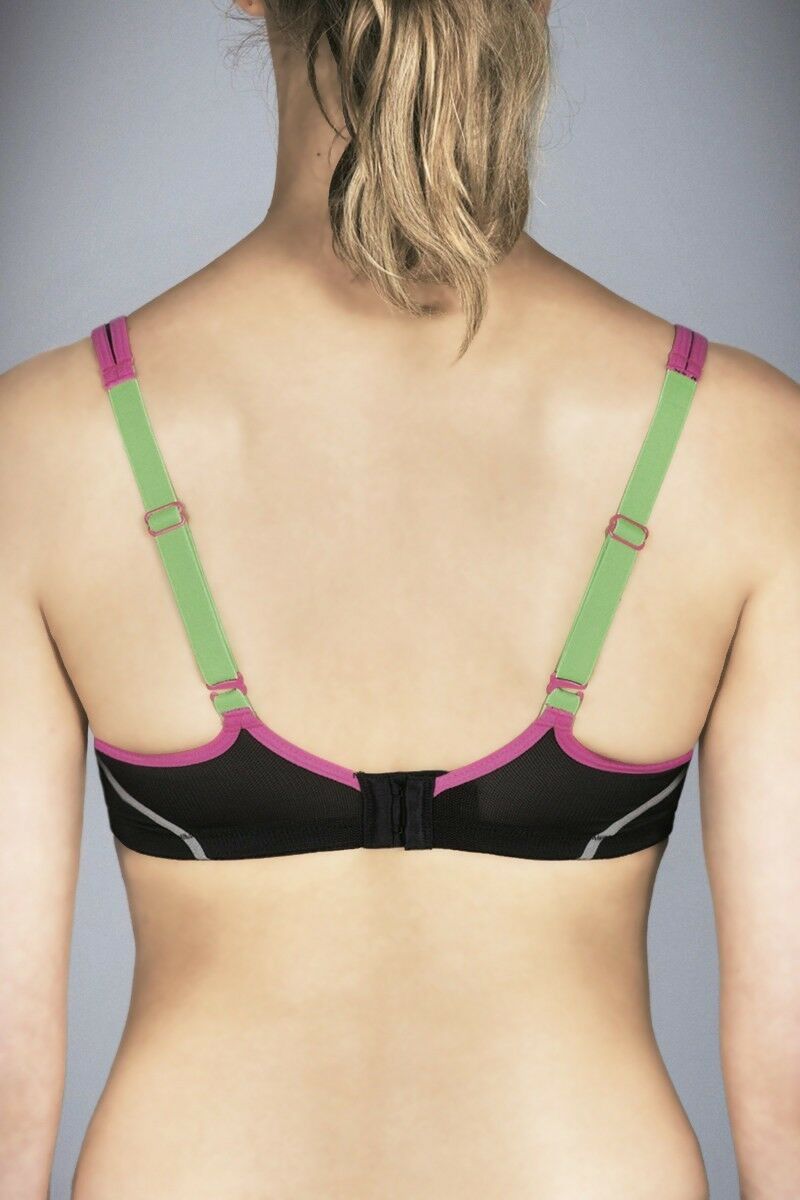 Womens Berlei Electrify Wireless Sports Bra Black