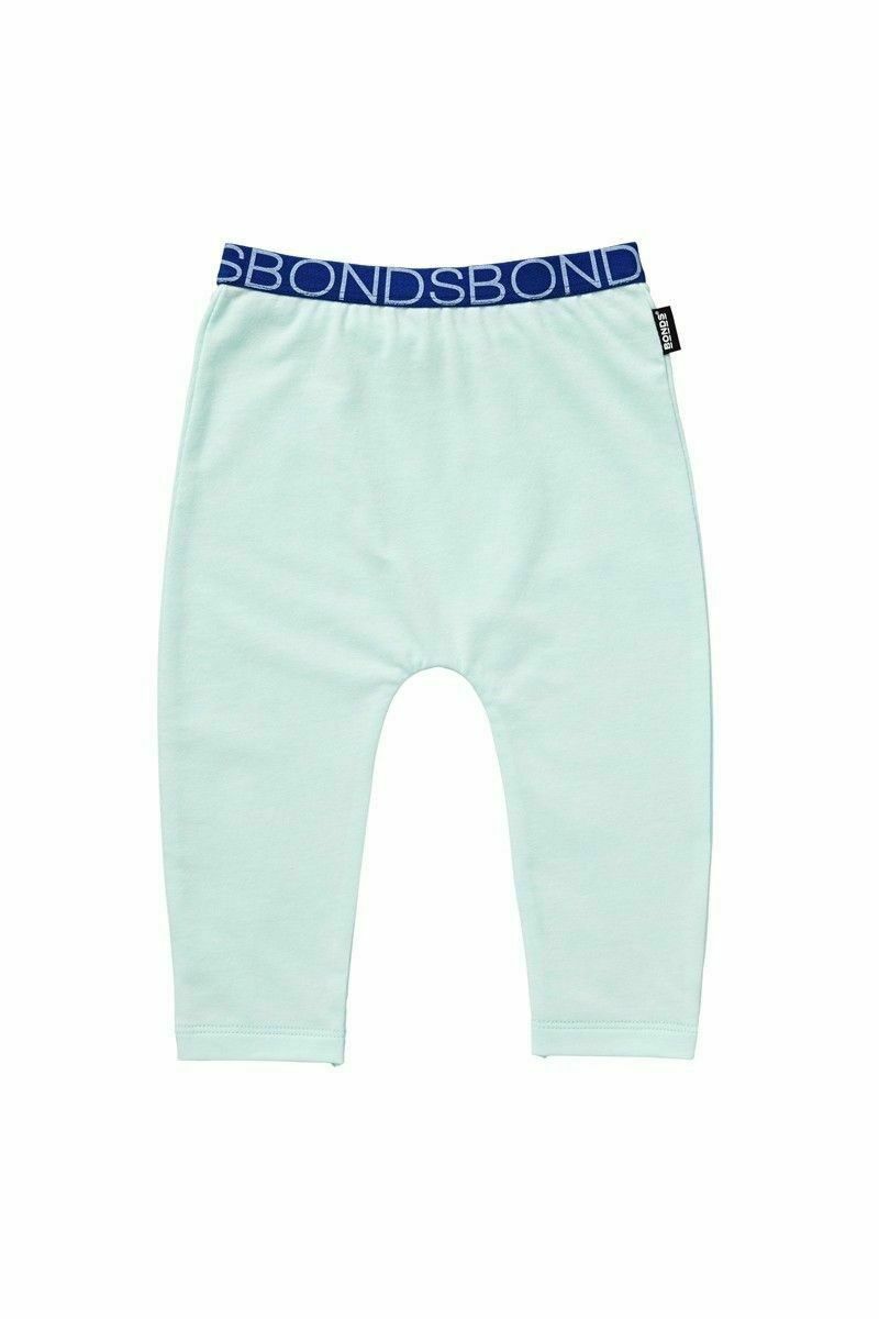 Baby Unisex Bonds Stretchy Leggings Green