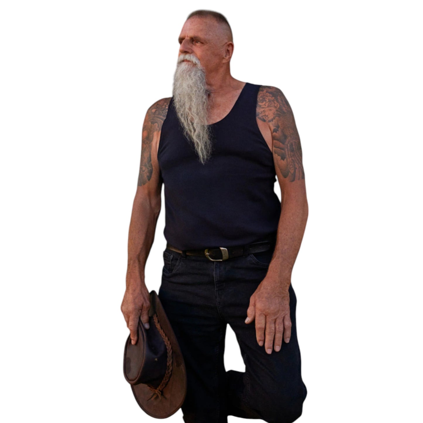 6 Pack Mens Bonds Chesty Black