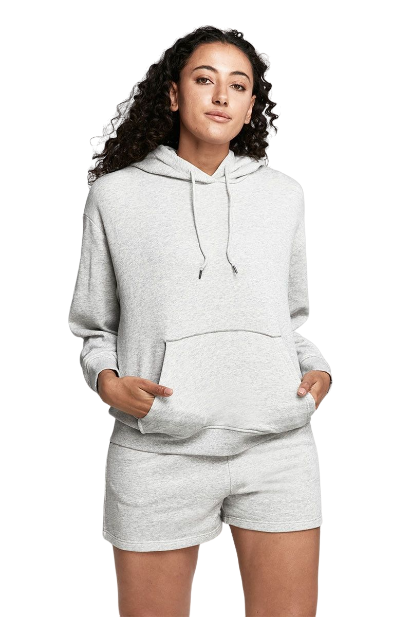 Womens Bonds Originals Cotton Hoodie Grey Marle