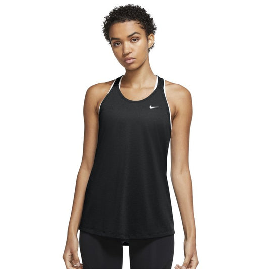 Womens Nike Elastika Dry-Fit Sportswear Tank Top Black/White