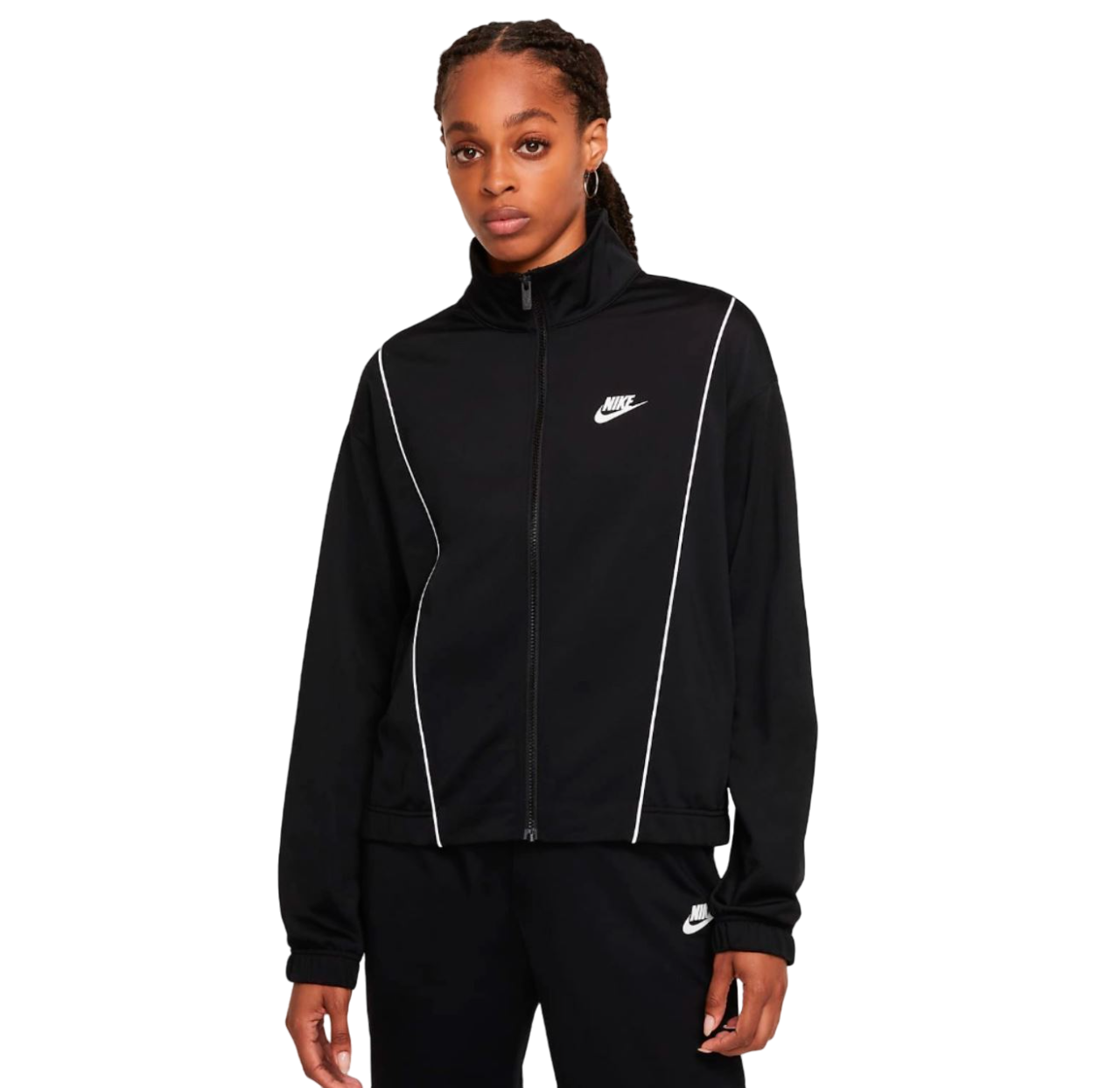 Womens Nike Essentials Sportswear Tracksuit Black