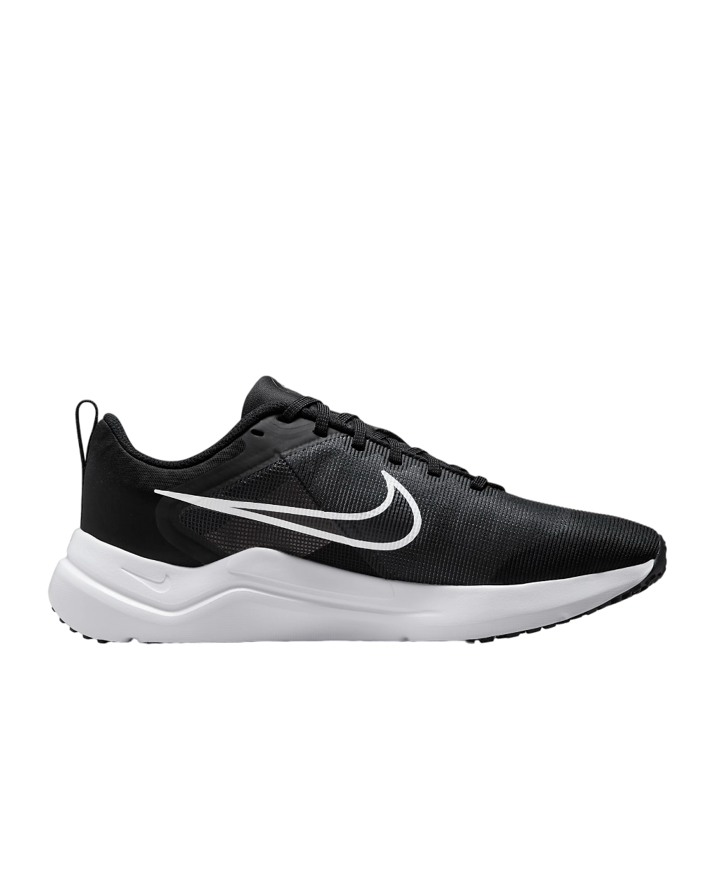 Womens Nike Downshifter 12 Shoes Black/ White