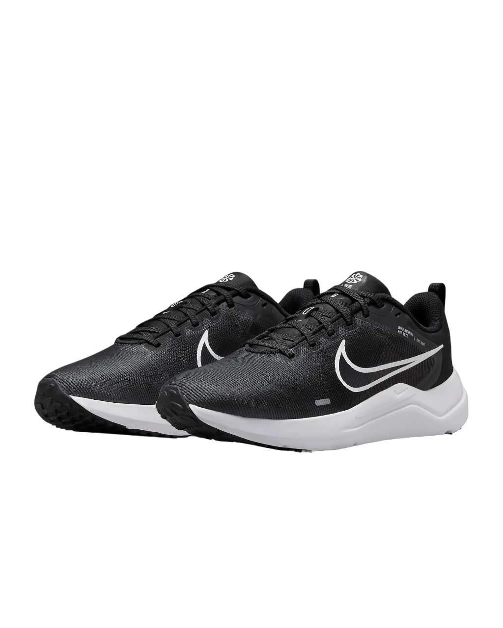 Womens Nike Downshifter 12 Shoes Black/ White