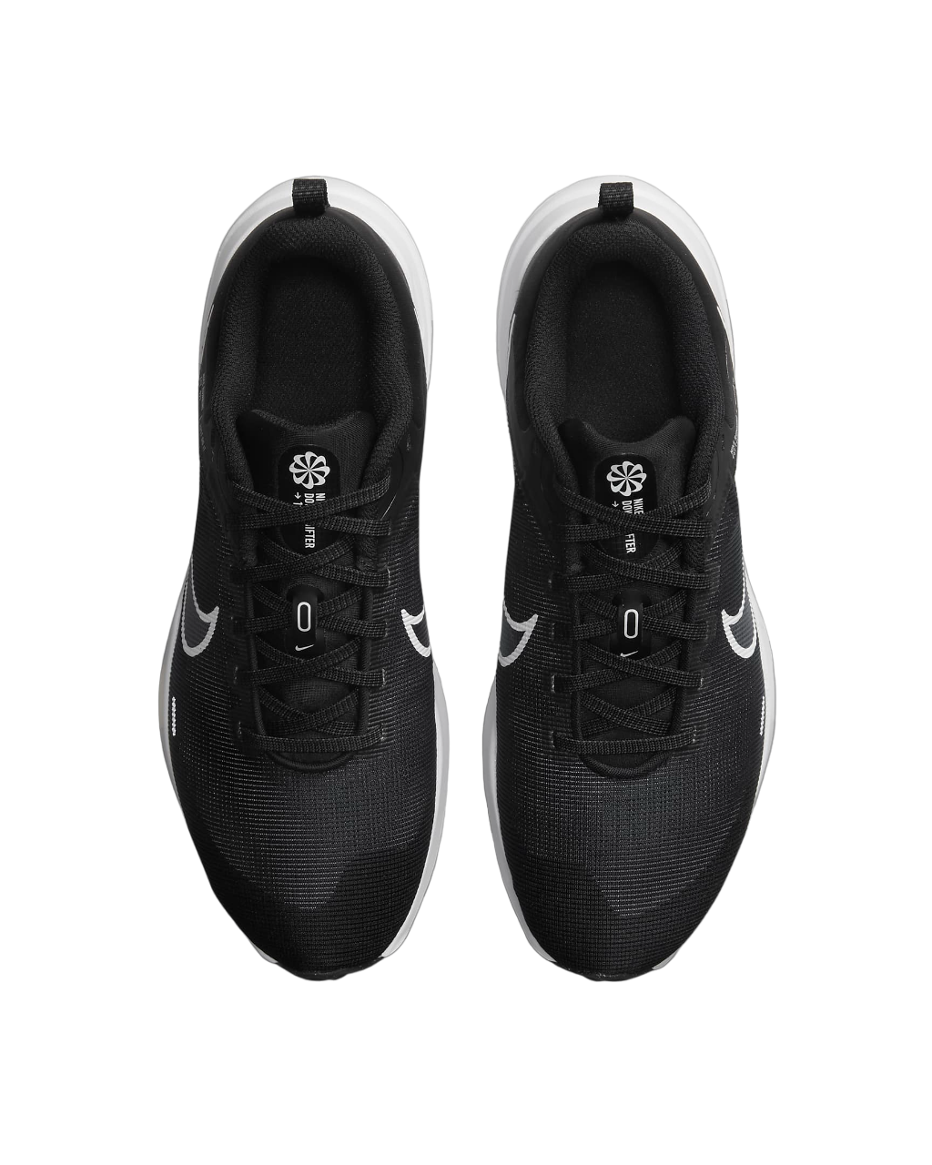 Womens Nike Downshifter 12 Shoes Black/ White