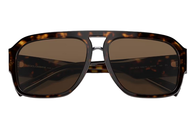 Mens Dolce & Gabbana Sunglasses Dd 4403 Havana Dark Brown Sunnies