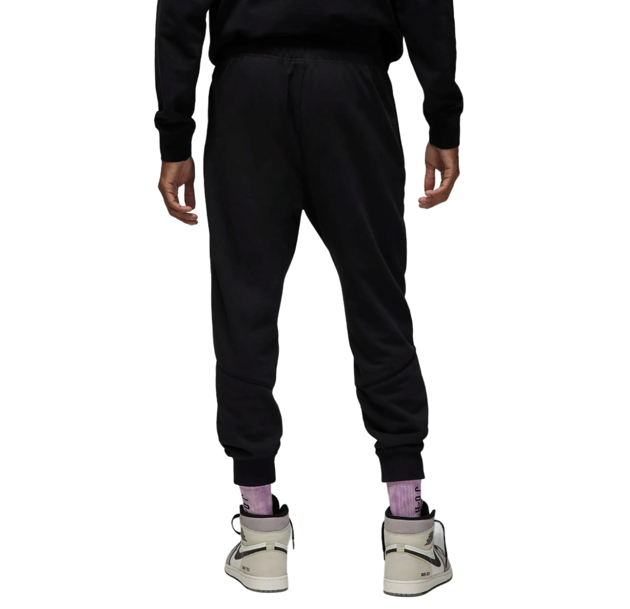 Mens Nike Dri-FIT Sport Fleece Sportswear Trackies Black