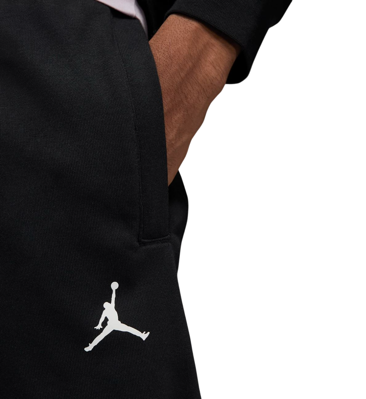Mens Nike Dri-FIT Sport Fleece Sportswear Trackies Black