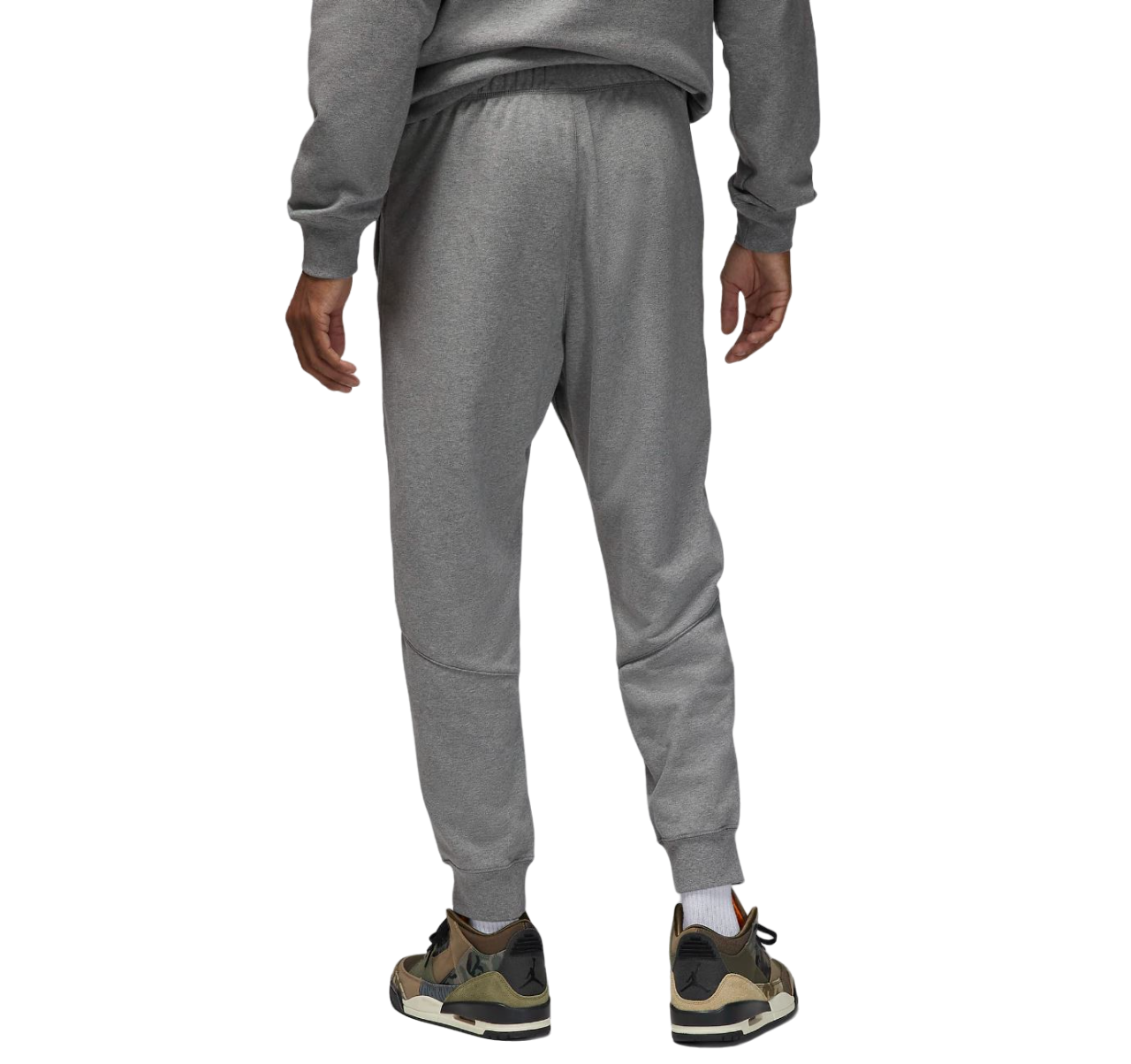 Mens Nike Dri-FIT Sport Fleece Sportswear Trackies Grey
