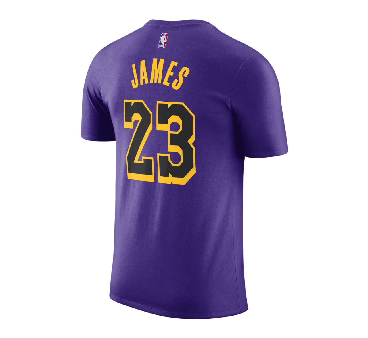 Mens Nike Air Jordan Statement Jersey NBA Lebron James Lakers T-Shirt Purple