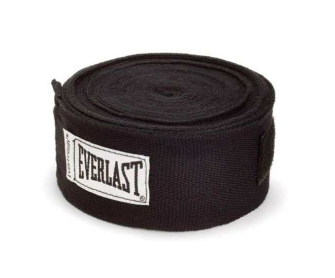 Unisex Adults Everlast 180 Pro Style Training Hand Wraps Black
