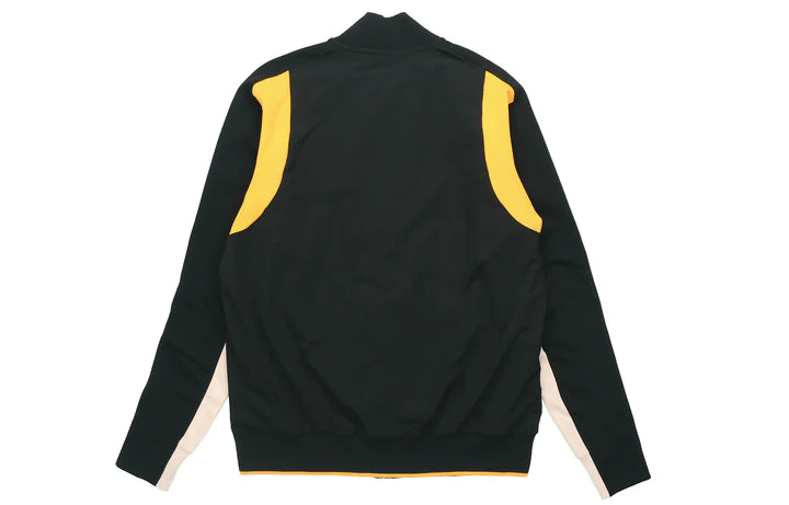 Mens Adidas VRCT Varsity Collegiate Zipup Jacket Black/Black/Real Gold