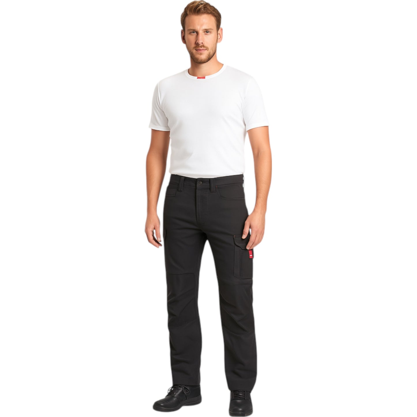 Mens Hard Yakka Legends Cargo Workwear Pants Charcoal
