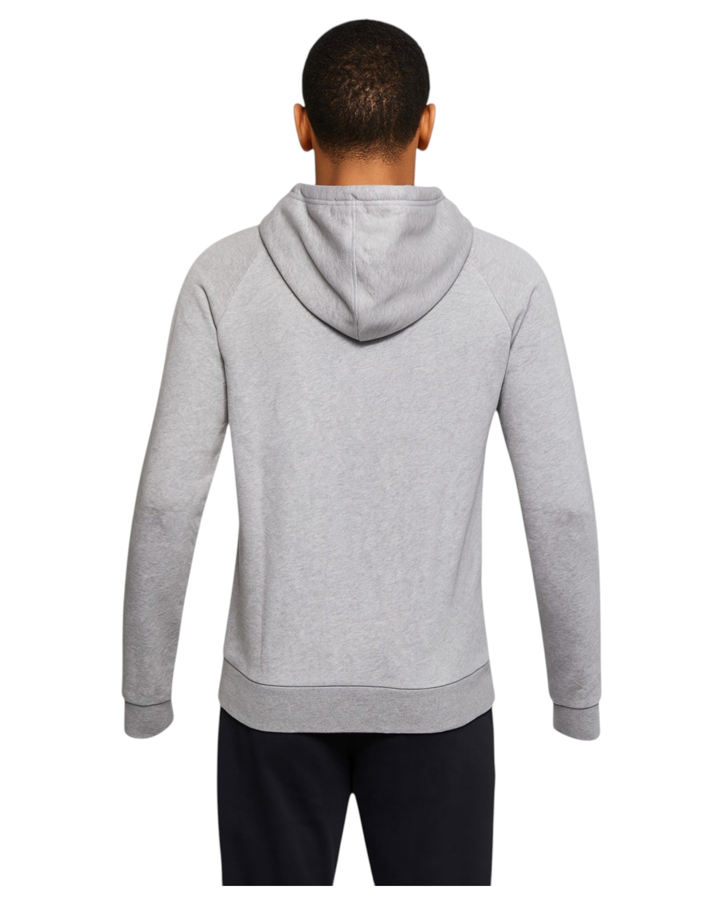 Mens Under Armour Rival Fleece Logo Hoodie Gray / Light Heather / Black