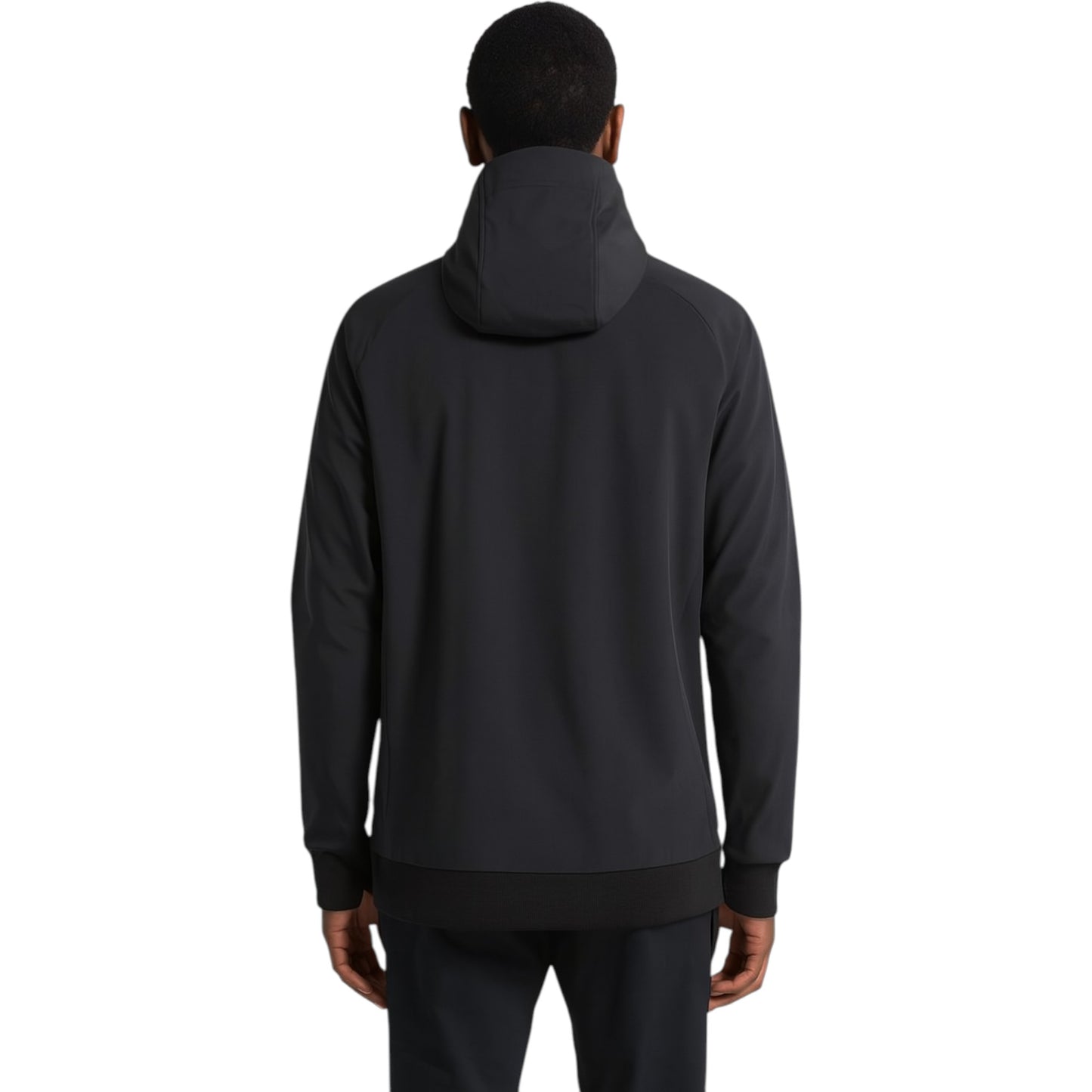 Mens The North Face Tekno Logo Hoodie Black/ White