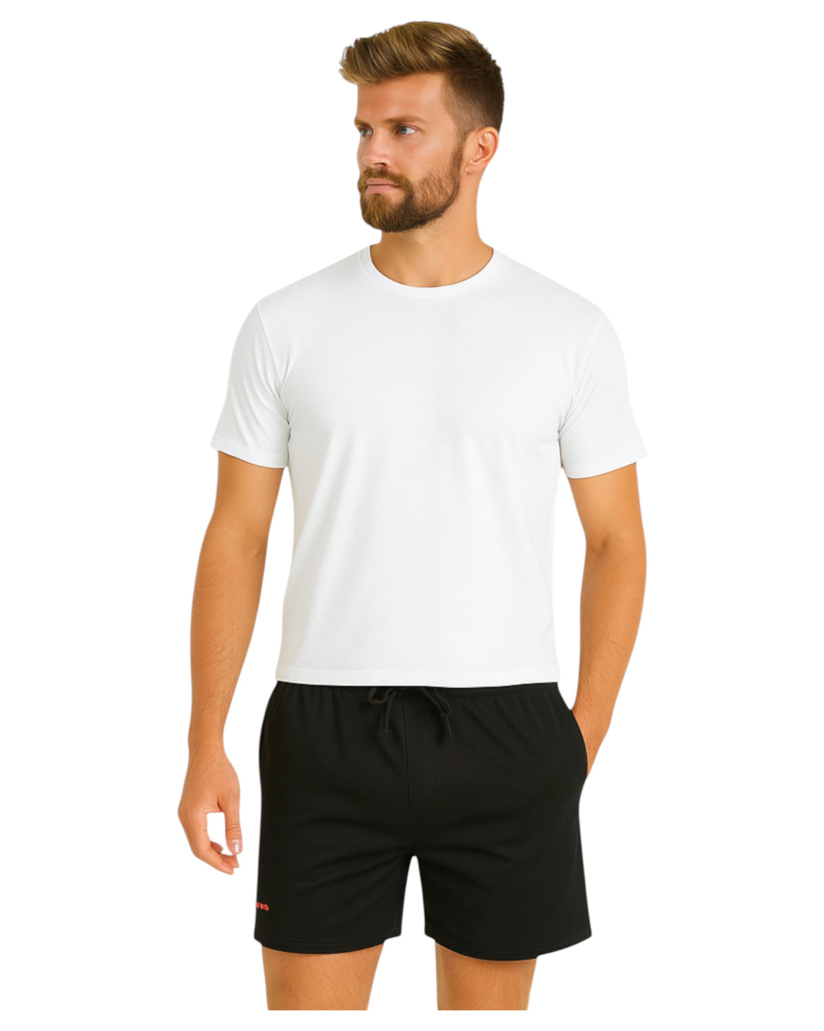 Mens KingGee Ruggers Active Shorts Black