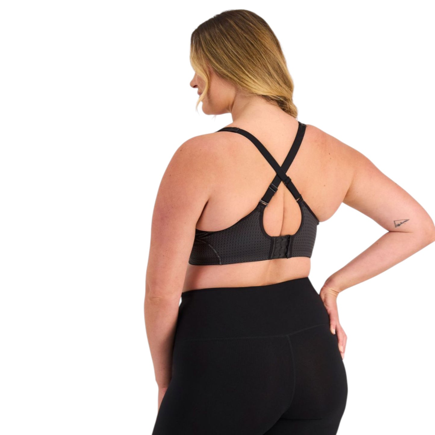 Womens Berlei Electrify Mesh Non-Contour Underwire Bra Black