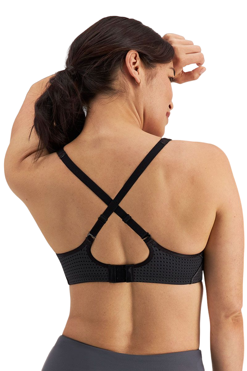 Womens Berlei Electrify Mesh Non-Contour Underwire Bra Black