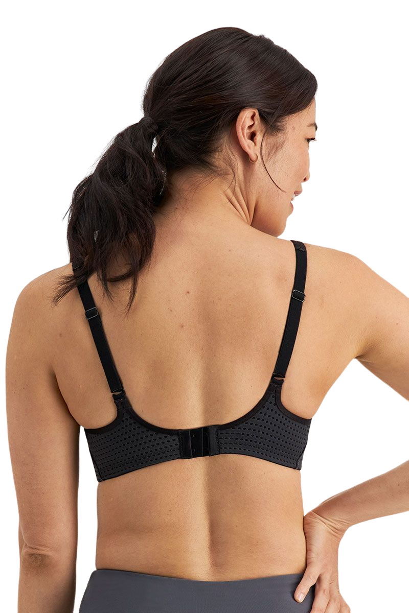 Womens Berlei Electrify Mesh Non-Contour Underwire Bra Black