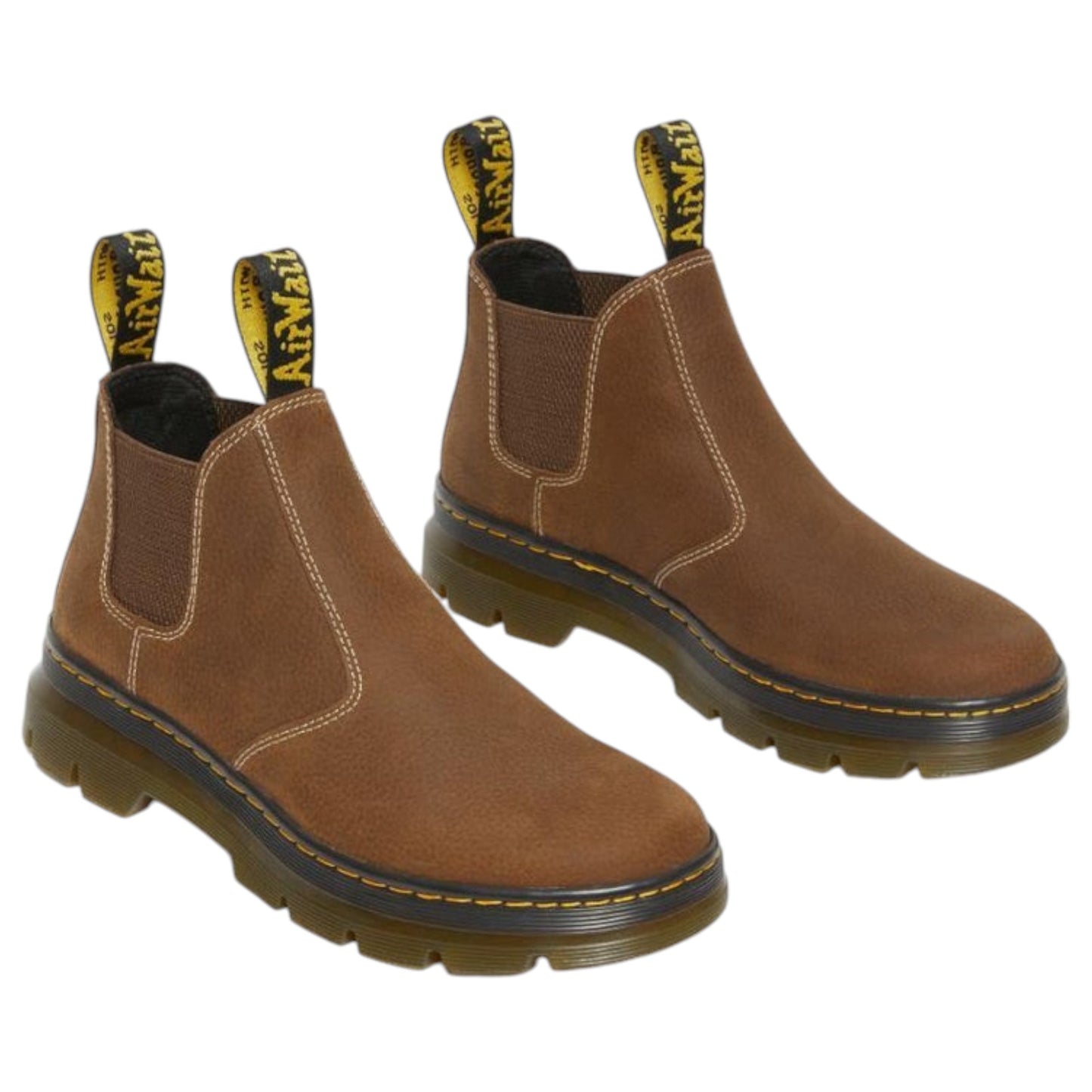 Mens Dr. Martens Hardie II Chelsea Boots Whiskey Pit Quarter
