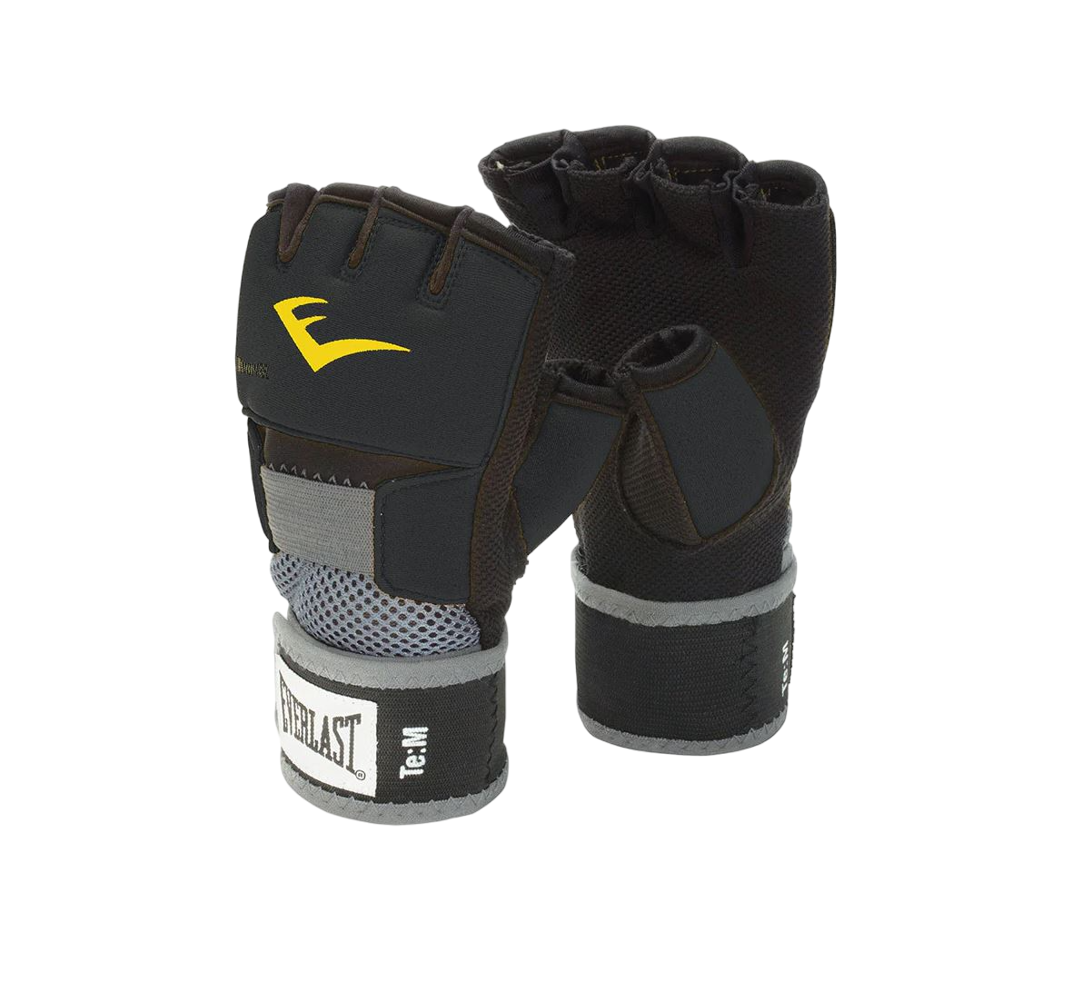 Unisex Adults Everlast Evergel Boxing Hand Wraps Black