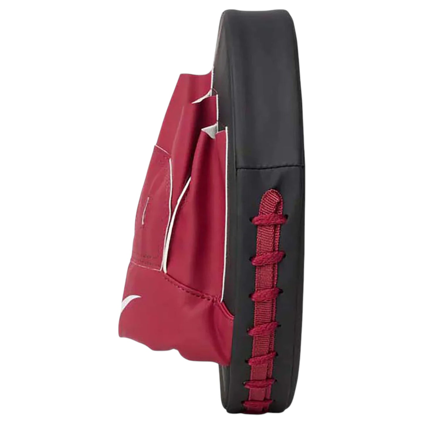 Unisex Adults Everlast Elite Tempo Cardio Gloves & Focus-Mitt Combo Boxing Gloves Black/Maroon